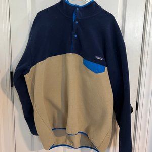 Navy/White Patagonia Synchilla Size XL